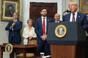 Executive Order Signing Ceremony - Washington