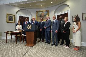 Executive Order Signing Ceremony - Washington