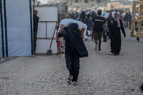 Humanitarian Aid at The Zikim Border Crossing in Gaza