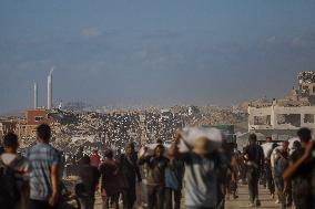 Humanitarian Aid at The Zikim Border Crossing in Gaza