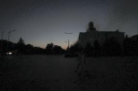 Russian Missile Strike Hits Apartments Building - Ukraine