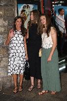Queen Letizia and Her Daughters at The Cinema - Palma