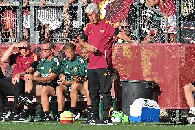 CALCIO - Amichevole - Roma vs Cannes