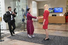 Mongolia's Foreign Minister Batmunkh Battsetseg visits Finland
