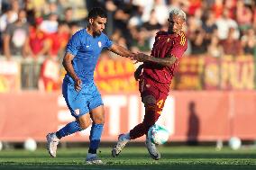 CALCIO - Amichevole - Roma vs Cannes