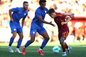 CALCIO - Amichevole - Roma vs Cannes