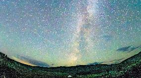 Meteor Shower Over China