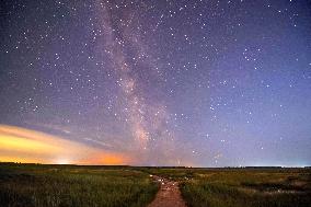 Meteor Shower Over China