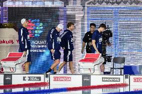 Men 4x200 Freestyle Relay At World Aquatics Championships - Singapore