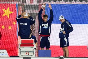 Men 4x200 Freestyle Relay At World Aquatics Championships - Singapore