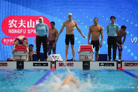 Men 4x200 Freestyle Relay At World Aquatics Championships - Singapore