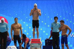 Men 4x200 Freestyle Relay At World Aquatics Championships - Singapore