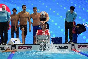 Men 4x200 Freestyle Relay At World Aquatics Championships - Singapore