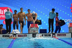 Men 4x200 Freestyle Relay At World Aquatics Championships - Singapore