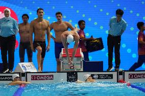 Men 4x200 Freestyle Relay At World Aquatics Championships - Singapore