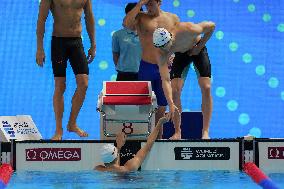 Men 4x200 Freestyle Relay At World Aquatics Championships - Singapore