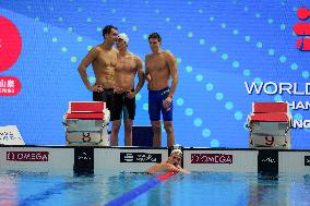 Men 4x200 Freestyle Relay At World Aquatics Championships - Singapore