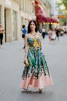 PFW - Elie Saab Street Style - Paris