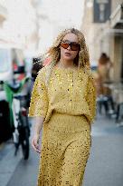 PFW - Elie Saab Street Style - Paris