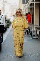 PFW - Elie Saab Street Style - Paris