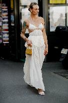 PFW - Elie Saab Street Style - Paris