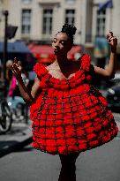 PFW - Elie Saab Street Style - Paris
