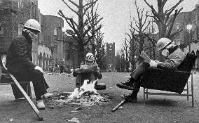 Left-wing students during 1960s