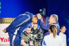200m Backstroke - Yohann Ndoye-Brouard Wins Bronze At World Aquatics Championships - Singapore