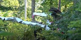 Small Airplane Crashes Near Ottawa Airport - Canada
