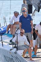 King Felipe VI Returns After Sailing Day - Spain