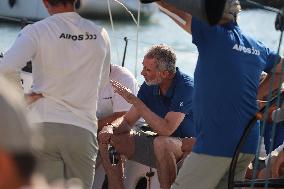 King Felipe VI Returns After Sailing Day - Spain