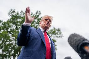 White House: President Trump Departs for Bedminster, New Jersey