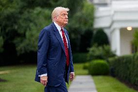 White House: President Trump Departs for Bedminster, New Jersey