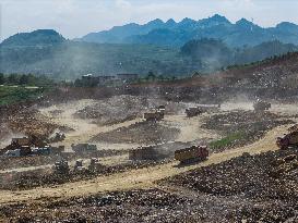 Phosphory-coal Chemical Integration Project Construction Site in Bijie