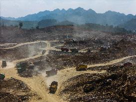 Phosphory-coal Chemical Integration Project Construction Site in Bijie