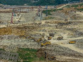 Phosphory-coal Chemical Integration Project Construction Site in Bijie