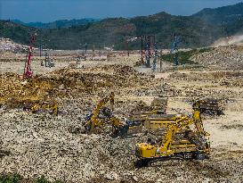 Phosphory-coal Chemical Integration Project Construction Site in Bijie