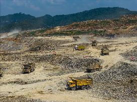 Phosphory-coal Chemical Integration Project Construction Site in Bijie