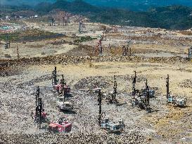 Phosphory-coal Chemical Integration Project Construction Site in Bijie