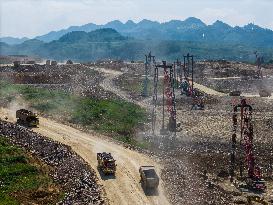 Phosphory-coal Chemical Integration Project Construction Site in Bijie