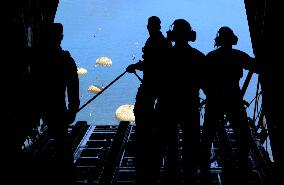 Humanitarian Aid Airdrops - Gaza
