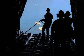 Humanitarian Aid Airdrops - Gaza