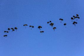 Humanitarian Aid Airdrops - Gaza