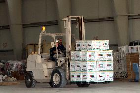 Humanitarian Aid Airdrops - Gaza