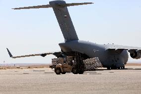 Humanitarian Aid Airdrops - Gaza