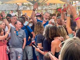 King Felipe Vi Enjoys The Concert Of Jaime Anglada - Mallorca