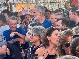 King Felipe Vi Enjoys The Concert Of Jaime Anglada - Mallorca