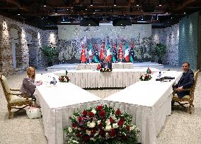 Italian, Turkish And Libyan Leaders Met To Address Migration To Europe - Istanbul