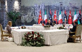 Italian, Turkish And Libyan Leaders Met To Address Migration To Europe - Istanbul