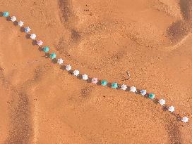 Inner Mongolia Erdos Desert Scenery - China
